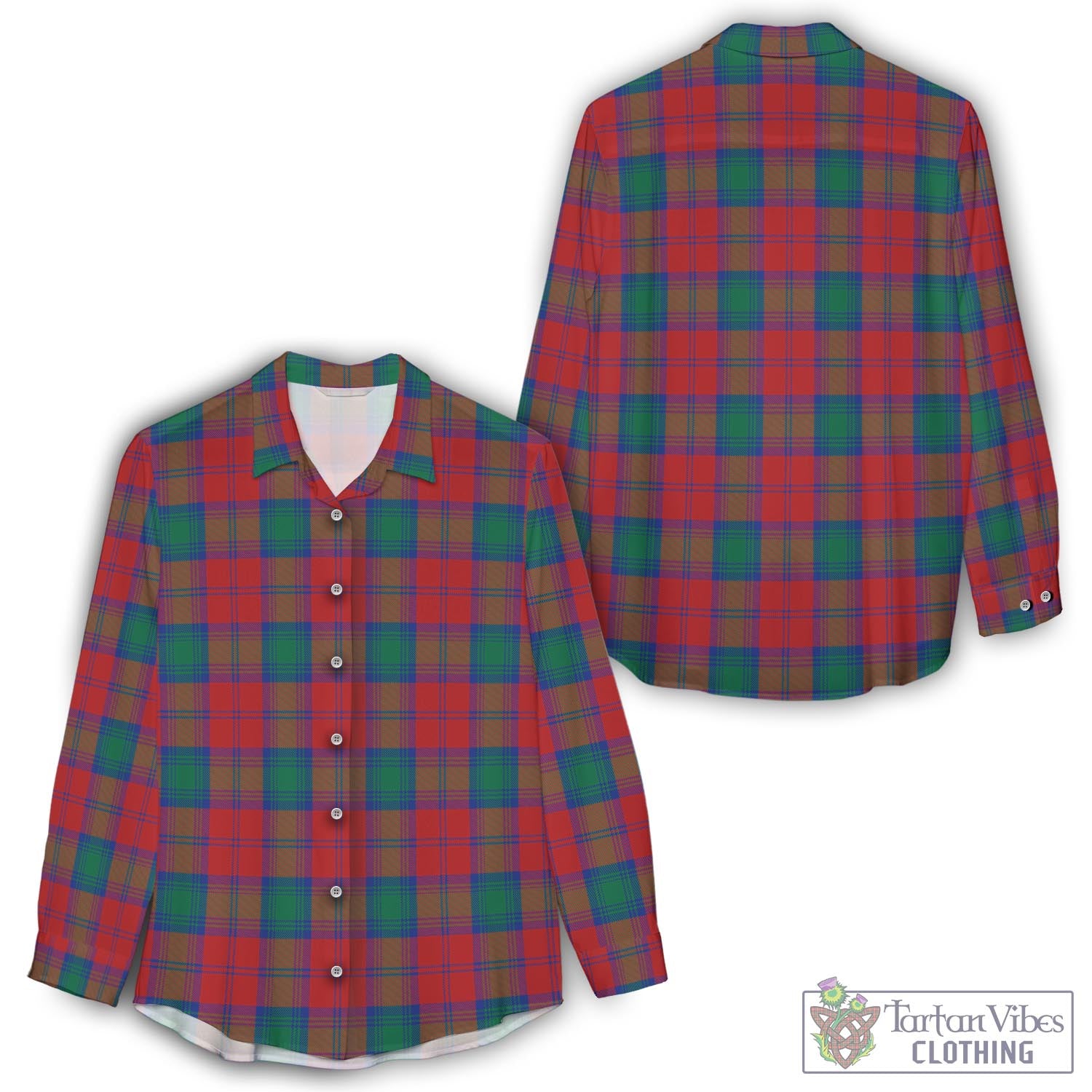 Auchinleck Tartan Womens Casual Shirt