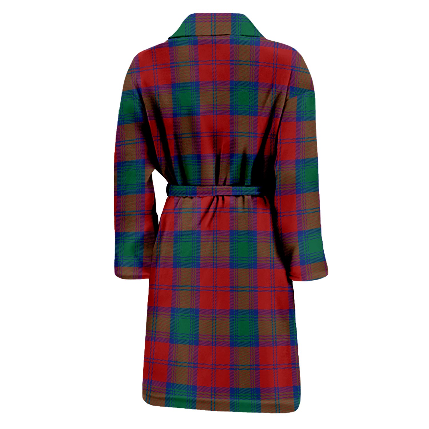 Auchinleck (Affleck) Tartan Bathrobe with Family Crest - Tartan Vibes Clothing