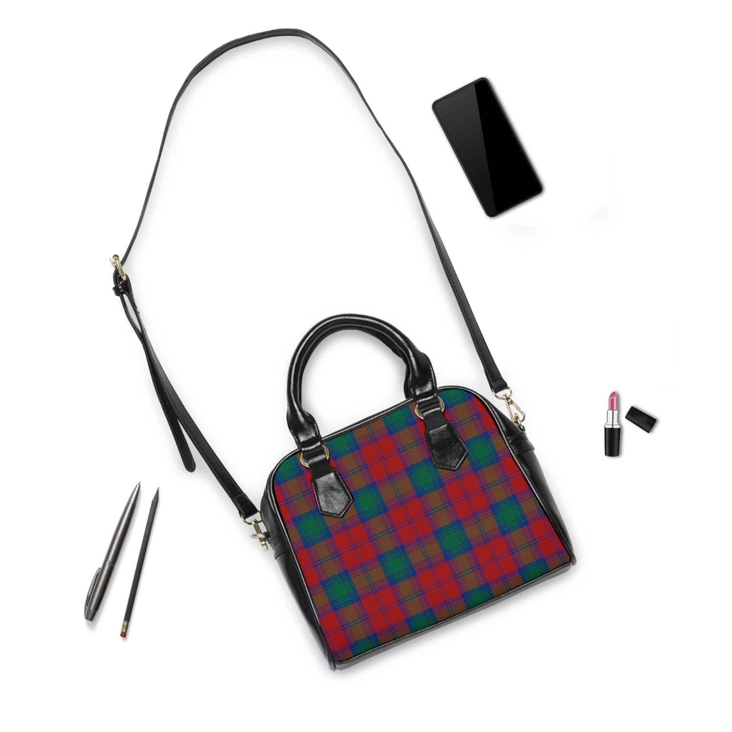 Auchinleck Tartan Shoulder Handbags - Tartanvibesclothing