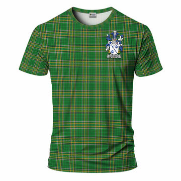 Auchmuty Irish Clan Tartan T-Shirt with Family Seal Kid's Shirt - Tartan Vibes Clothing