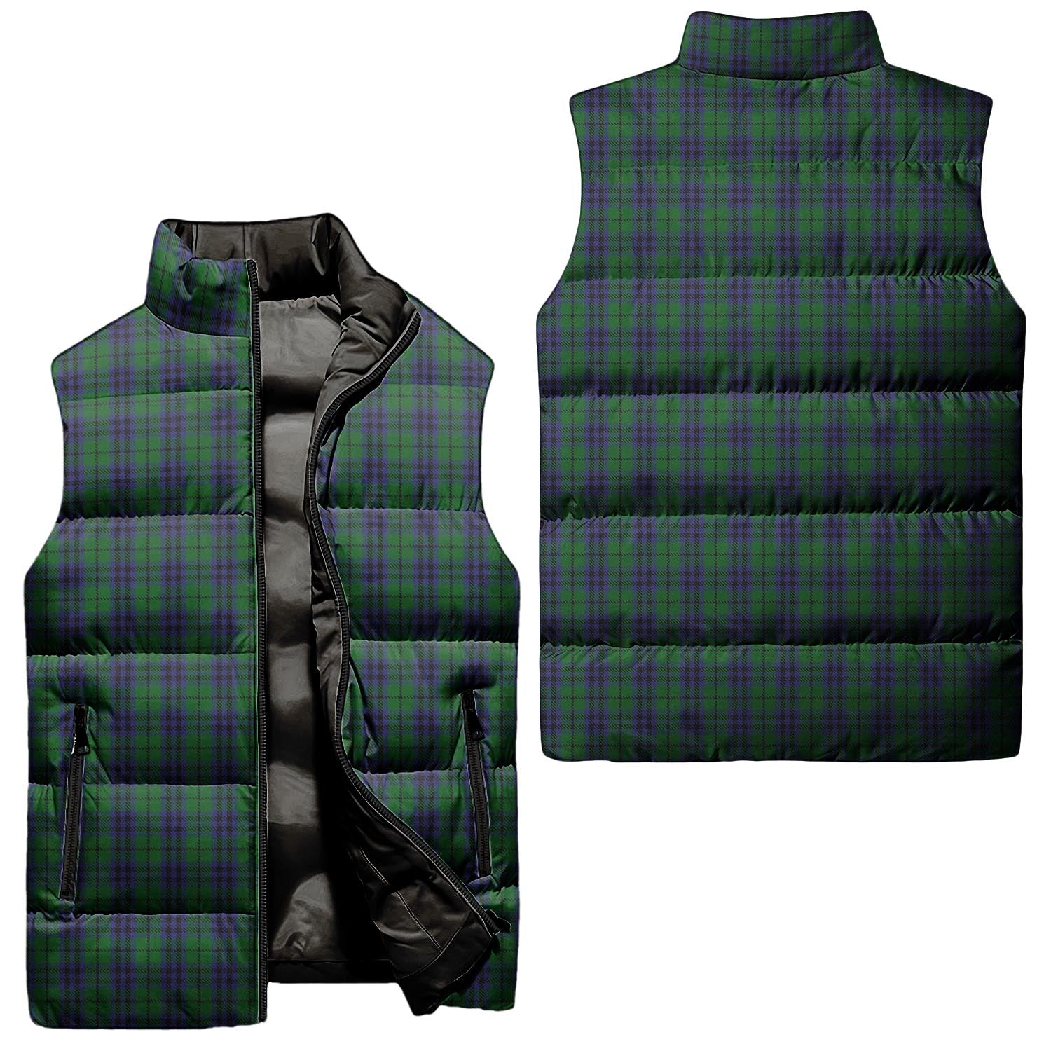 Austin Tartan Sleeveless Puffer Jacket Unisex - Tartanvibesclothing