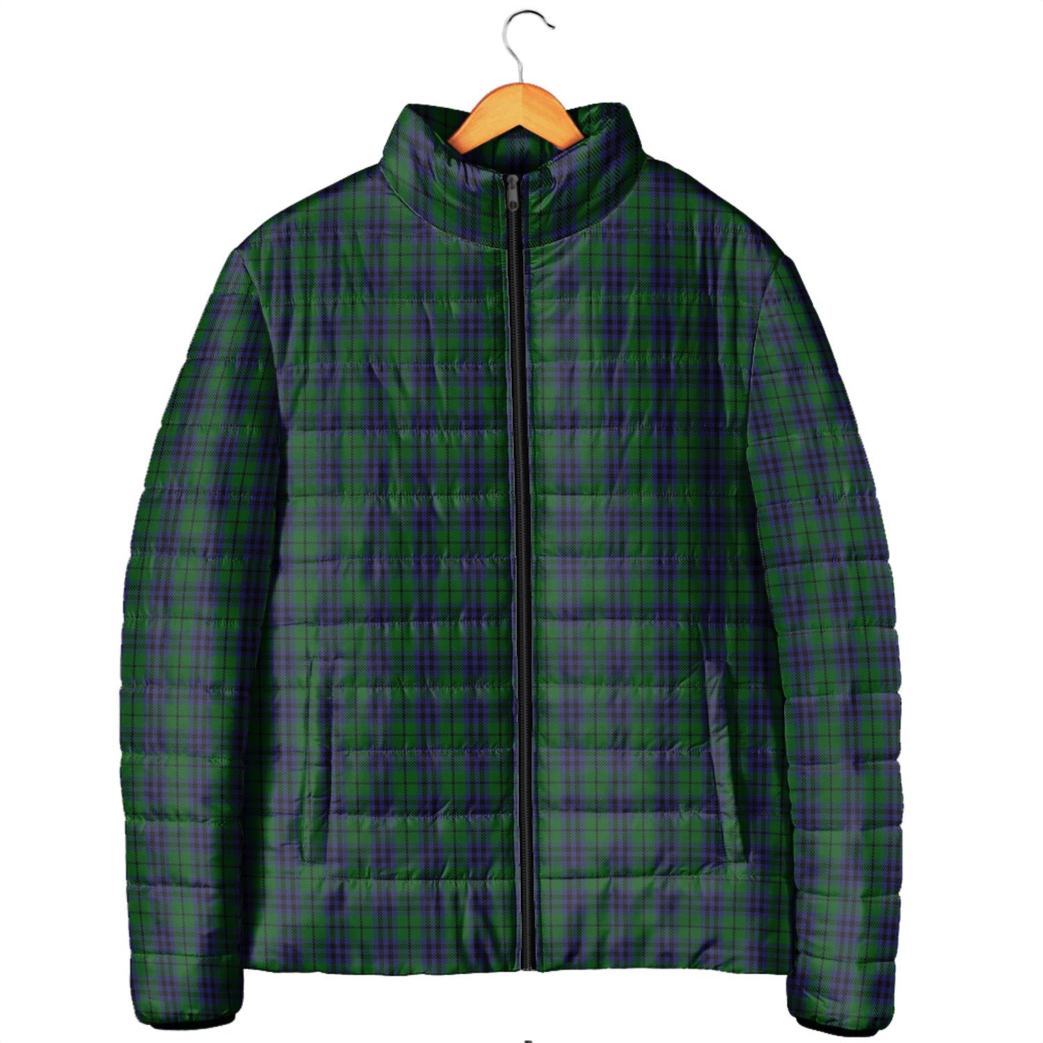 Austin Tartan Padded Jacket Men's Padded Jacket - Tartan Vibes Clothing