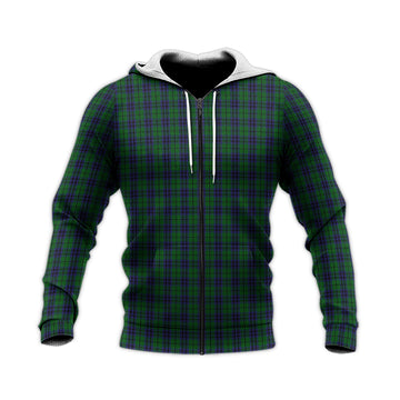 Austin Tartan Knitted Hoodie