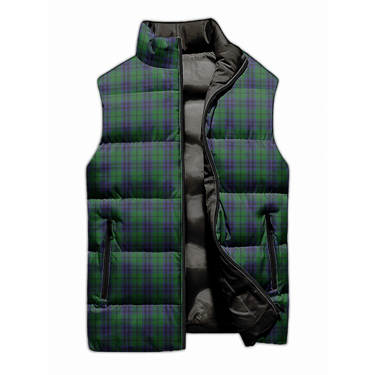 Austin Tartan Sleeveless Puffer Jacket - Tartanvibesclothing