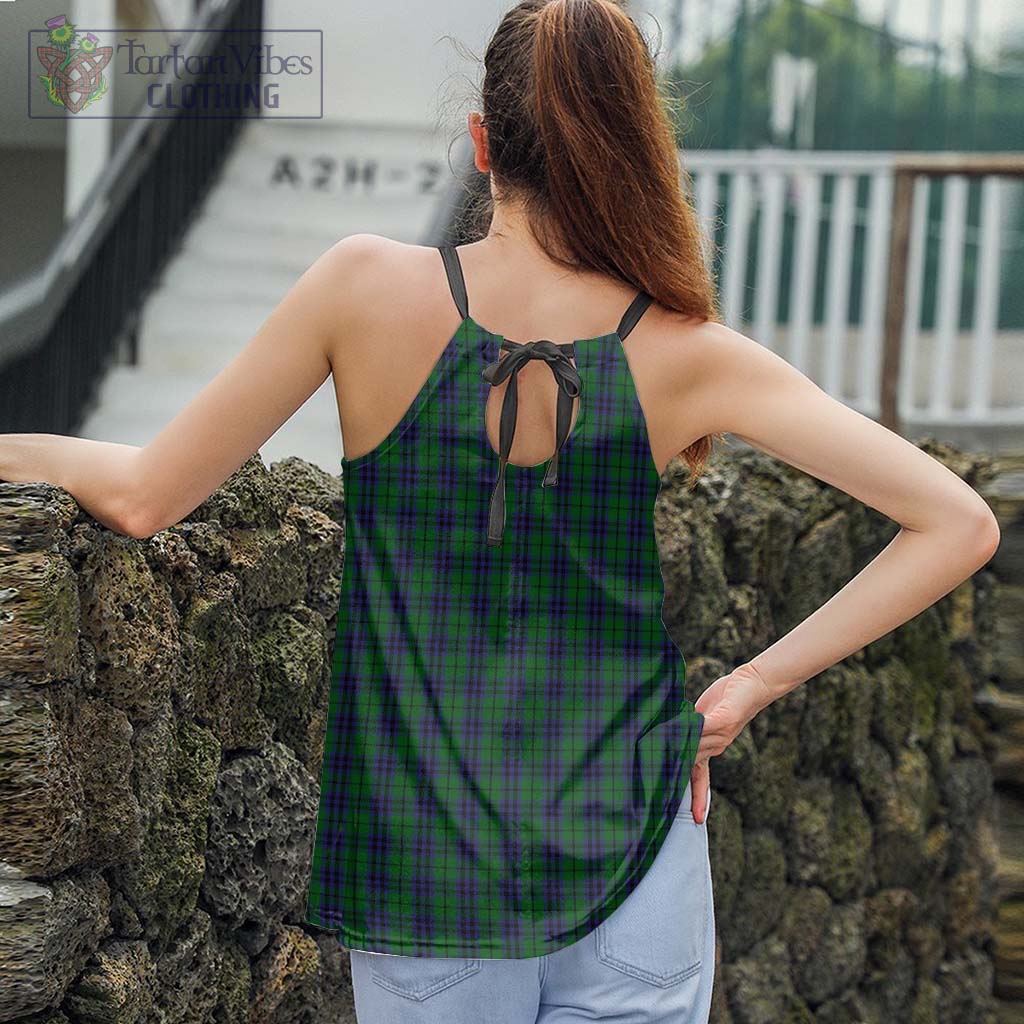 Tartan Vibes Clothing Austin Tartan Loose Halter Neck Camisole