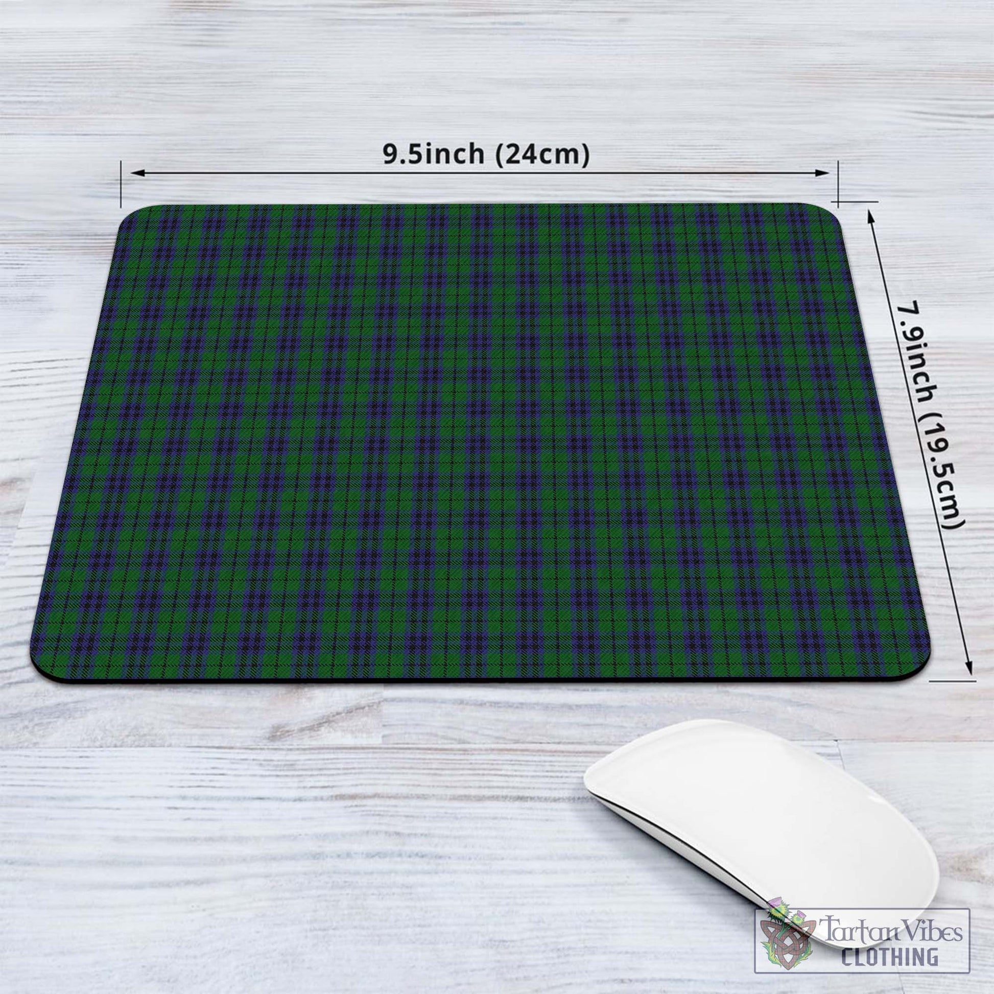 Tartan Vibes Clothing Austin Tartan Mouse Pad