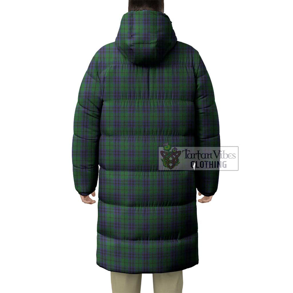 Tartan Vibes Clothing Austin Tartan Long Down Jacket