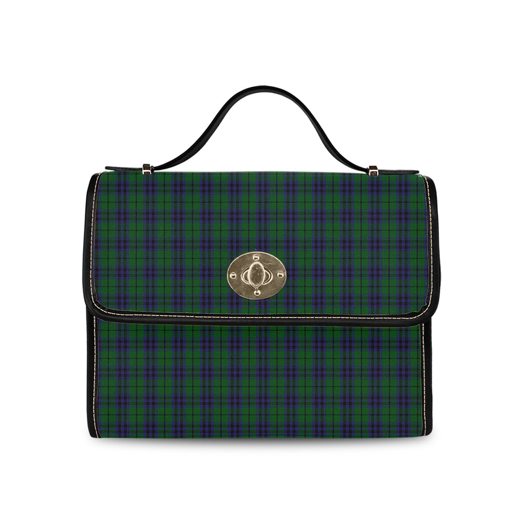 Austin Tartan Leather Strap Waterproof Canvas Bag - Tartanvibesclothing