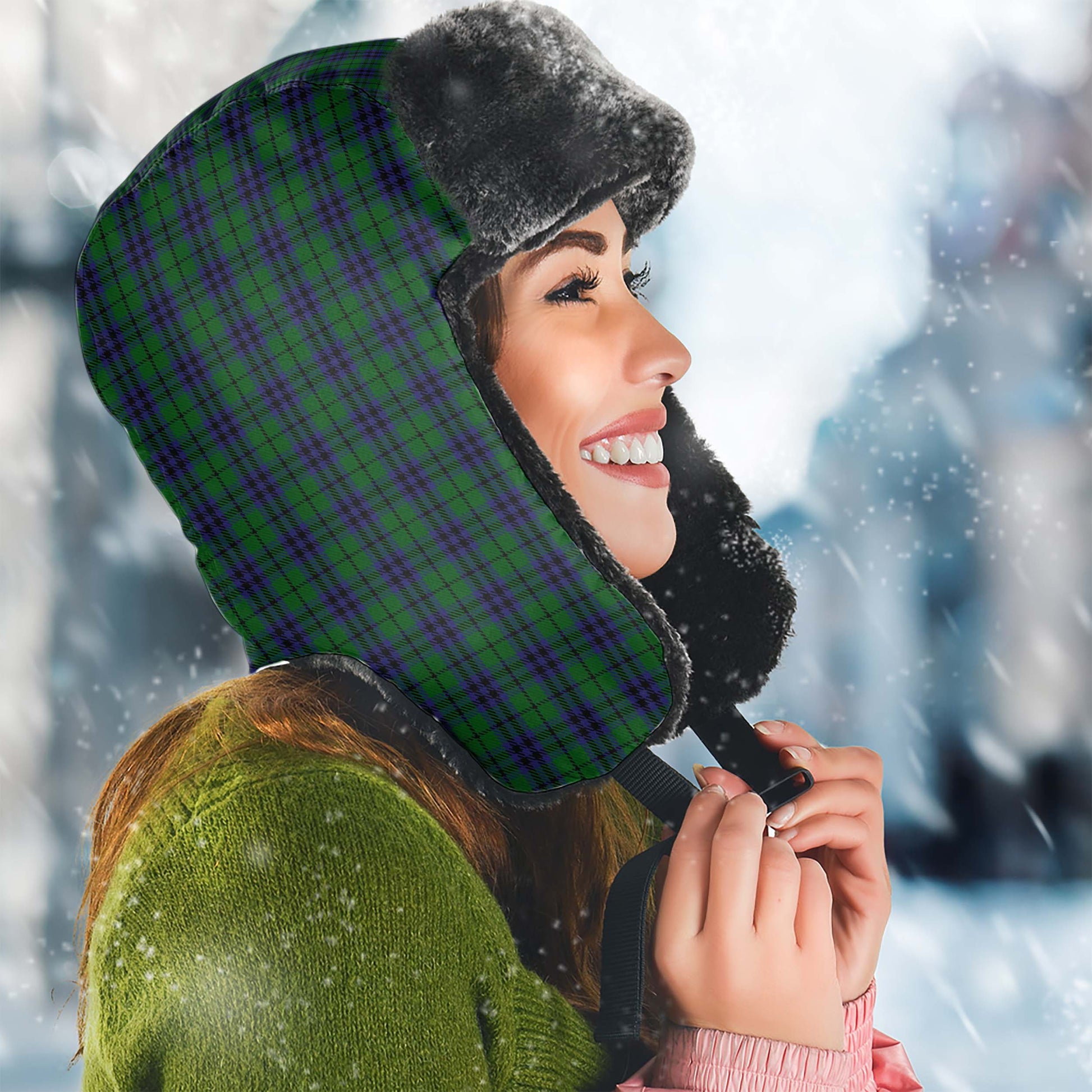 Austin Tartan Winter Trapper Hat - Tartanvibesclothing