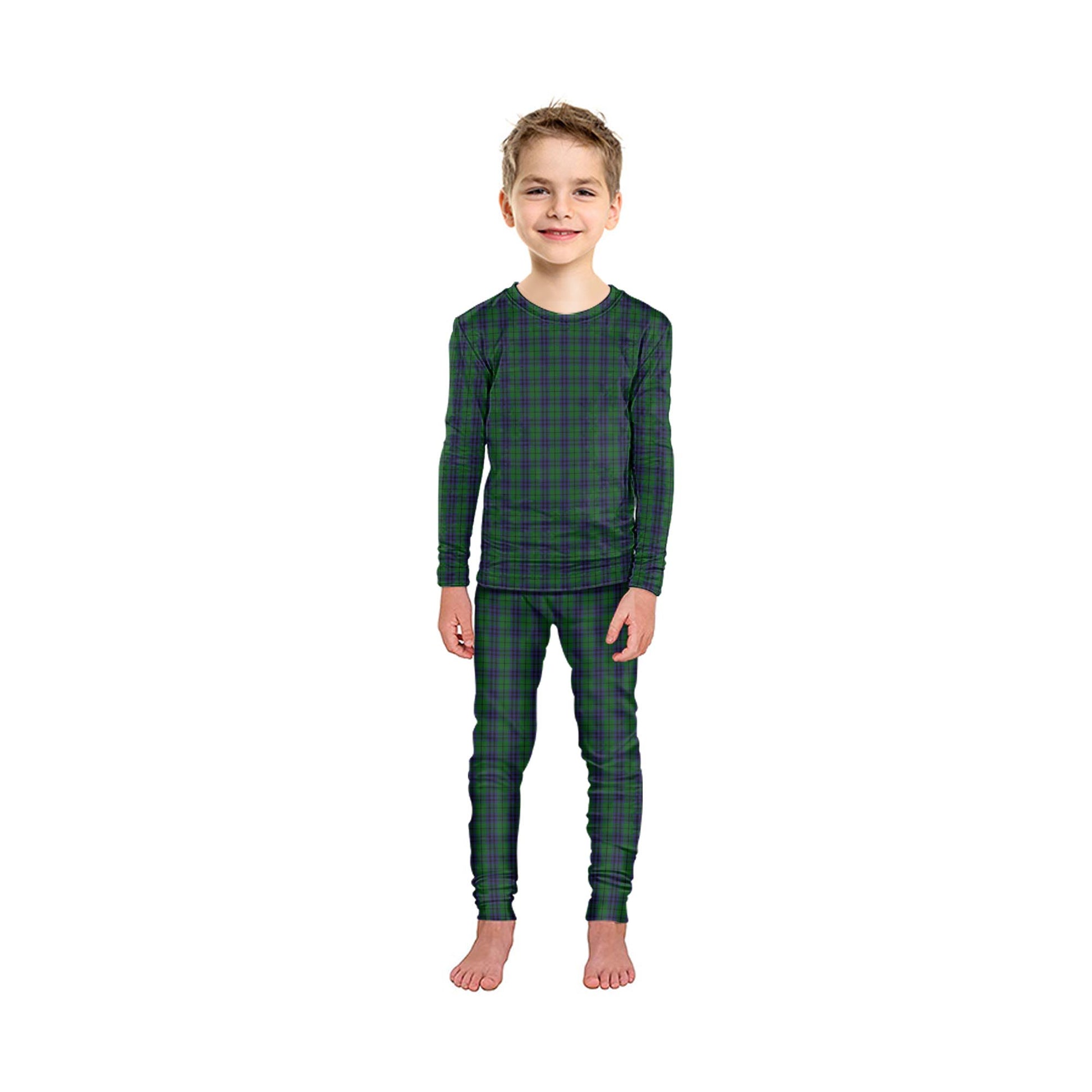 Austin Tartan Pajamas Family Set - Tartan Vibes Clothing