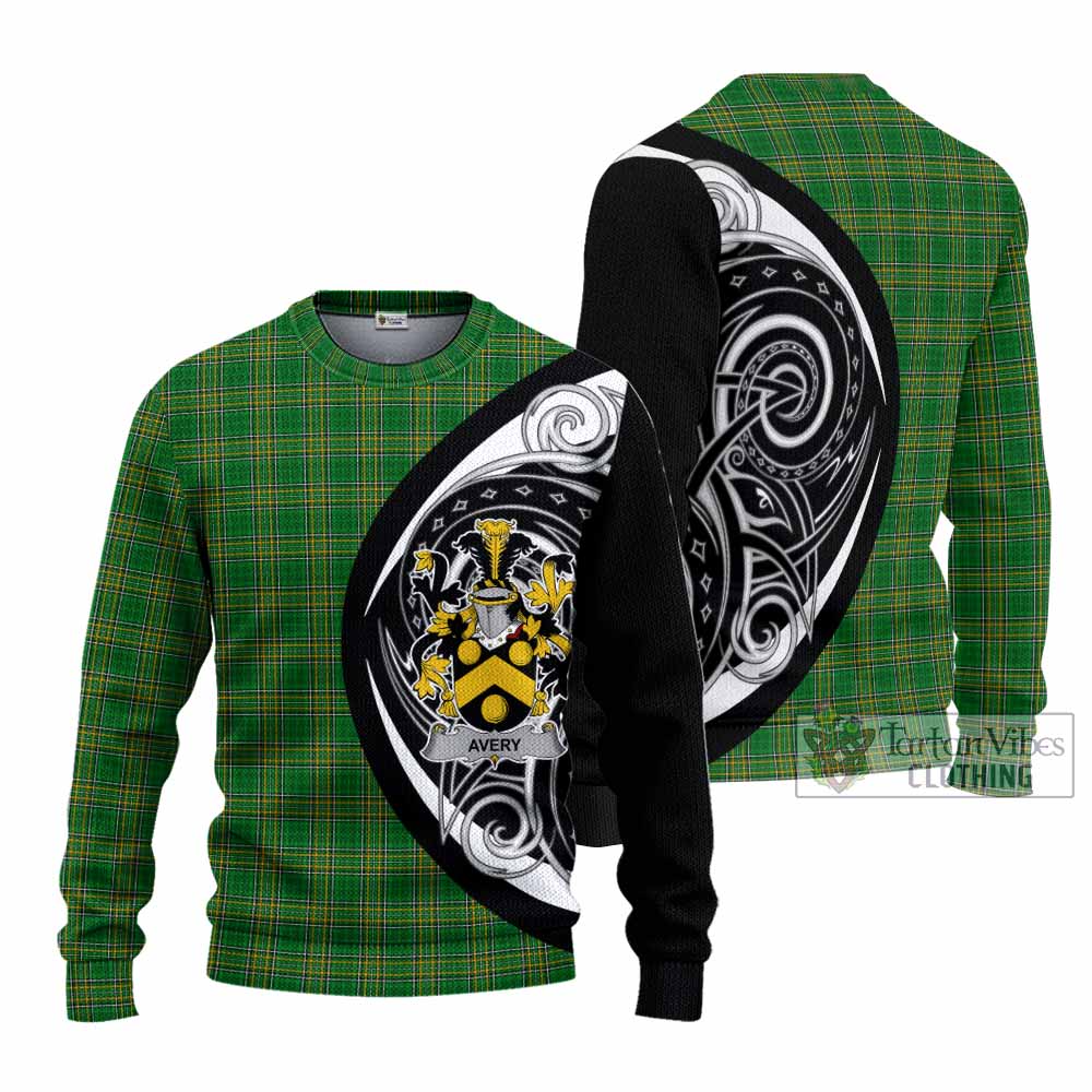Avery Irish Clan Knitted Sweater Celtic Circle Style - Tartan Vibes Clothing