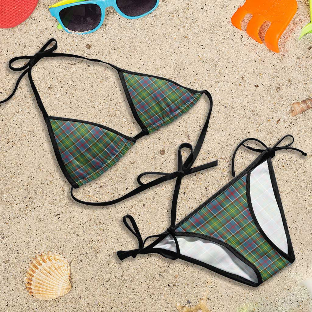 Ayrshire District Tartan Bikini Swimsuit - Tartan Vibes Clothing