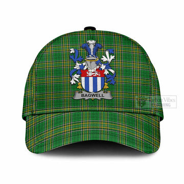 Bagwell Irish Clan Tartan Classic Cap with Coat of Arms