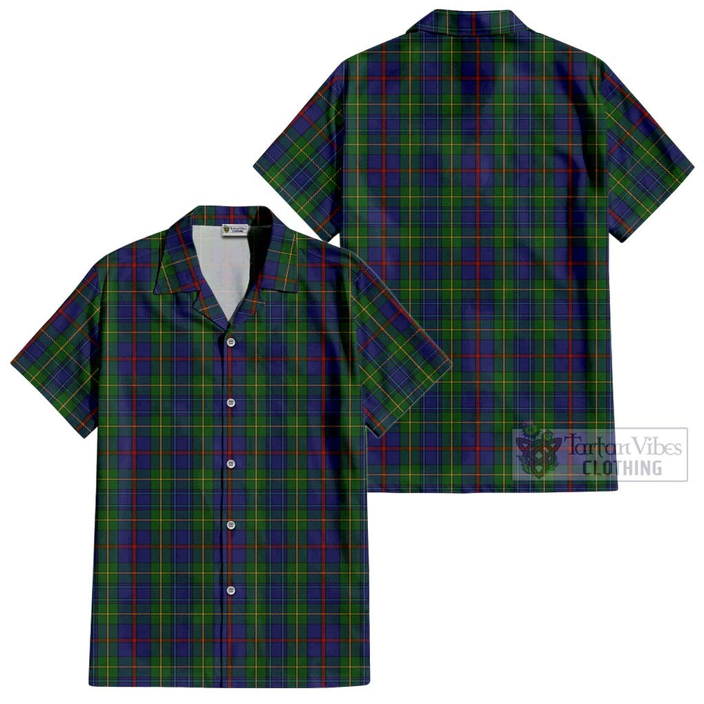 Bailey Tartan Cotton Hawaiian Shirt Kid - Tartanvibesclothing Shop