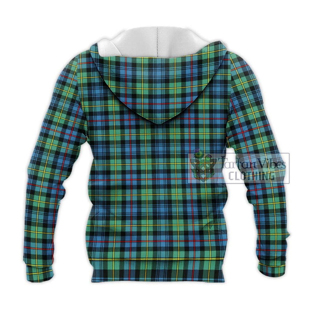 Bailey Ancient Tartan Knitted Hoodie with Family Crest DNA In Me Style - Tartanvibesclothing Shop