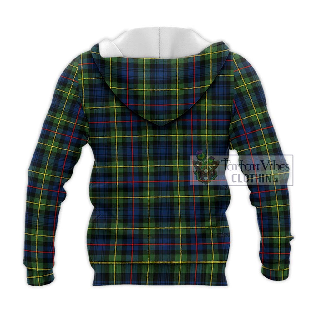 Bailey Modern Tartan Knitted Hoodie with Family Crest DNA In Me Style - Tartanvibesclothing Shop