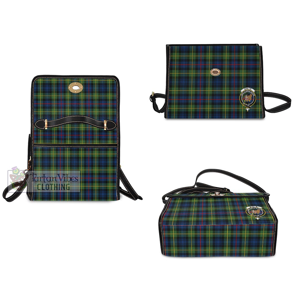 Baillie (Bailey) Tartan Waterproof Canvas Bag with Family Crest - Tartan Vibes Clothing