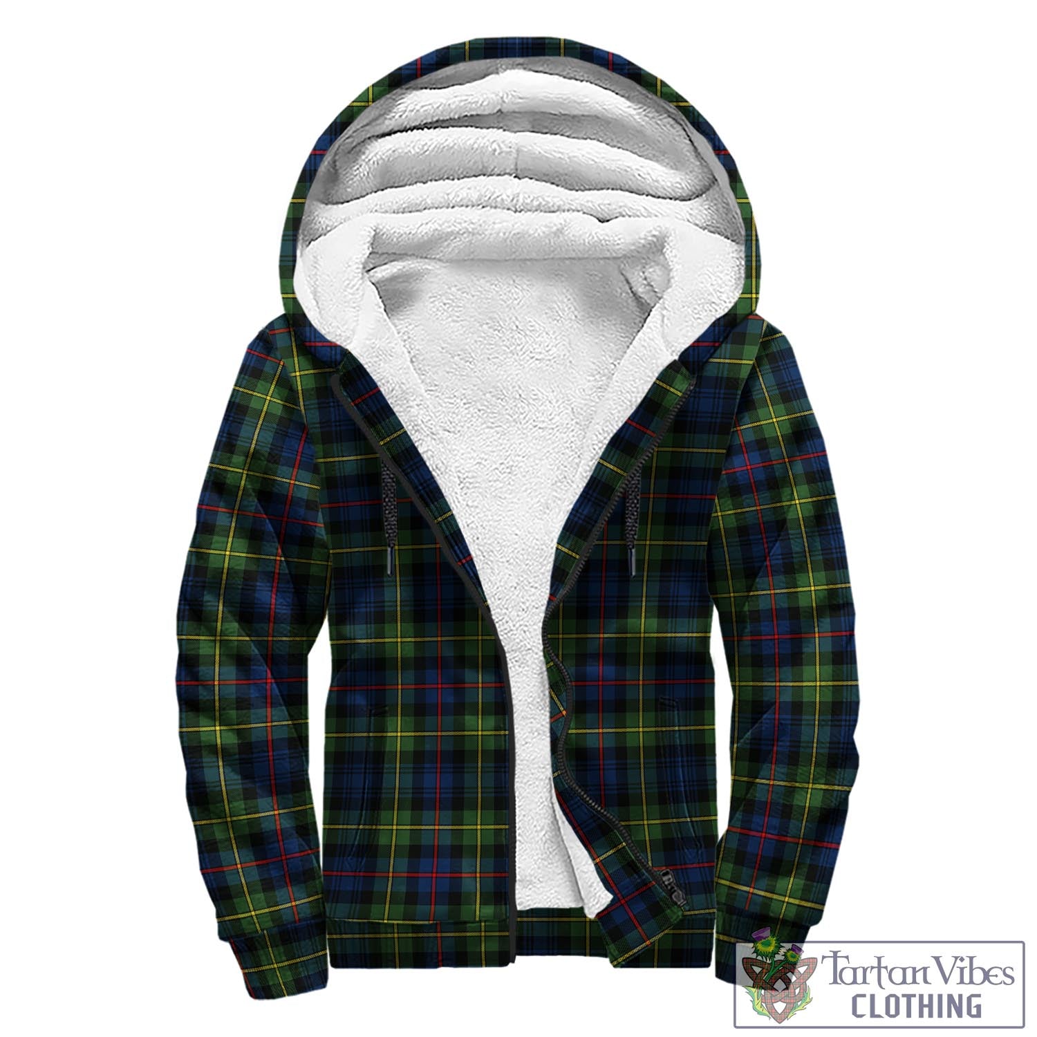 Baillie (Bailey) Tartan Sherpa Hoodie - Tartan Vibes Clothing
