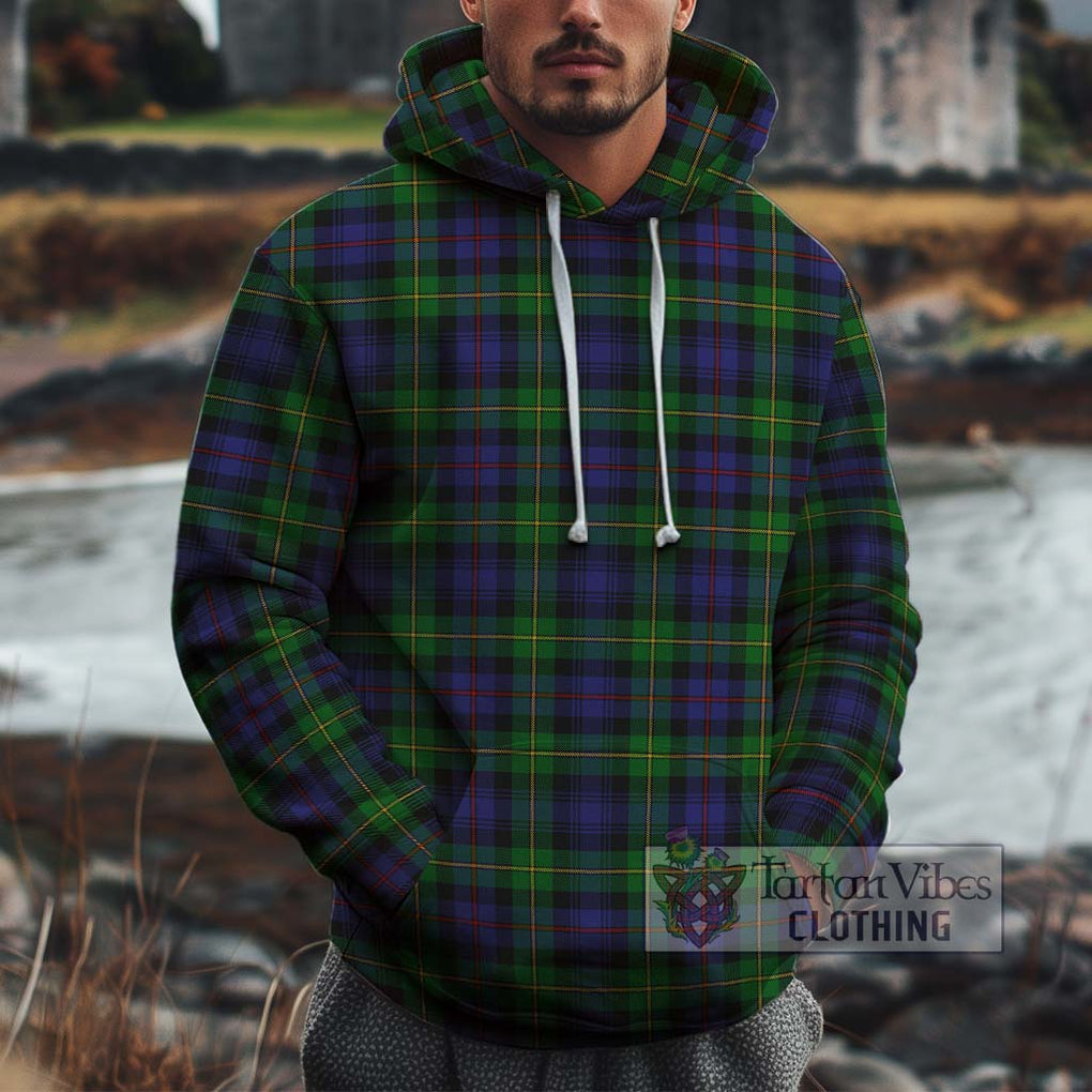 Baillie Tartan Cotton Hoodie Pullover Hoodie XS - Tartan Vibes Clothing