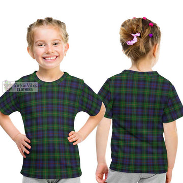 Baillie Tartan Kid T-Shirt Youth XL Size14 - Tartan Vibes Clothing
