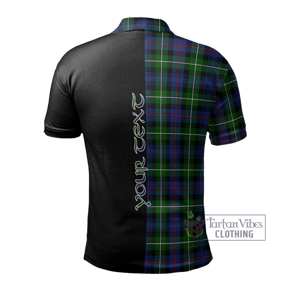 Baillie Tartan Polo Shirt with Family Crest and Half Of Me Style - Tartanvibesclothing Shop