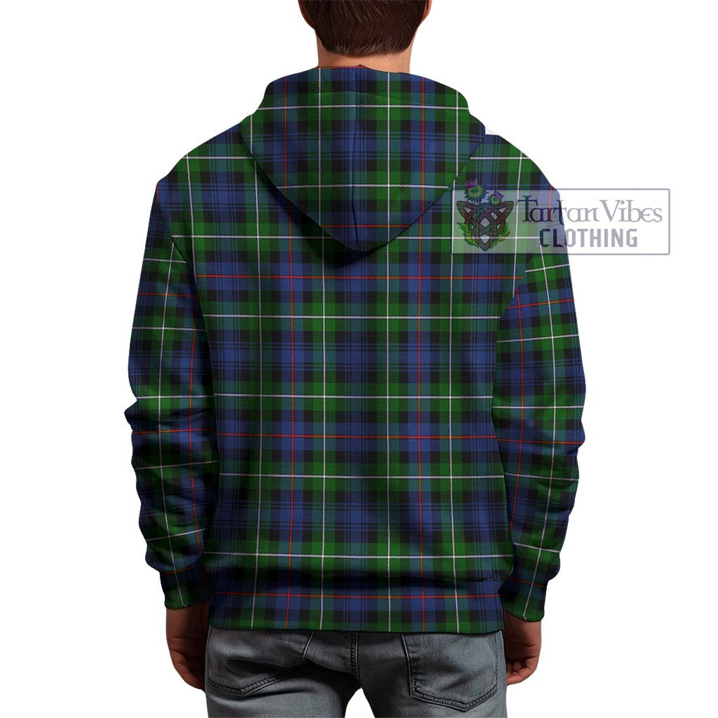 Baillie Tartan Hoodie with Family Crest DNA In Me Style - Tartanvibesclothing Shop