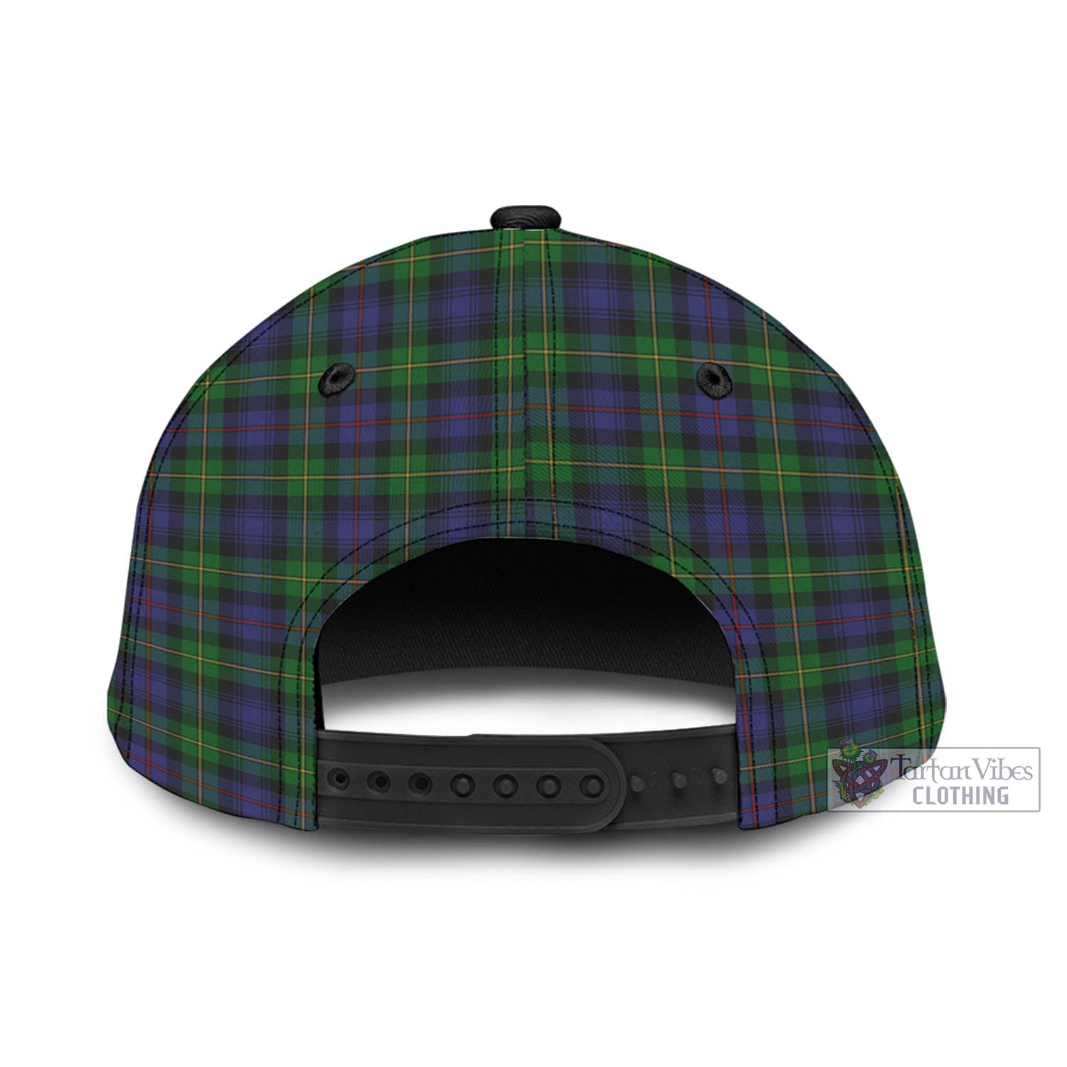 Tartan Vibes Clothing Baillie Tartan Classic Cap with Family Crest In Me Style