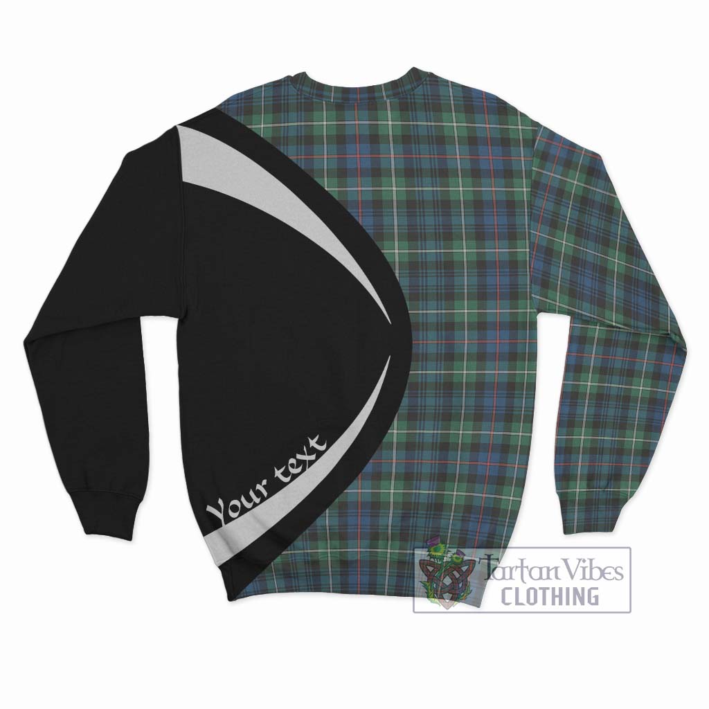 Baillie Ancient Tartan Sweatshirt with Family Crest Circle Style - Tartan Vibes Clothing