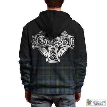 Baillie Ancient Tartan Hoodie Featuring Alba Gu Brath Family Crest Celtic Inspired