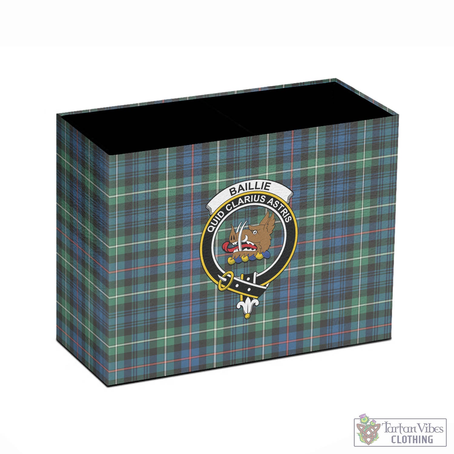 Baillie Ancient Tartan Pen Holder with Family Crest – Tartan Vibes Clothing