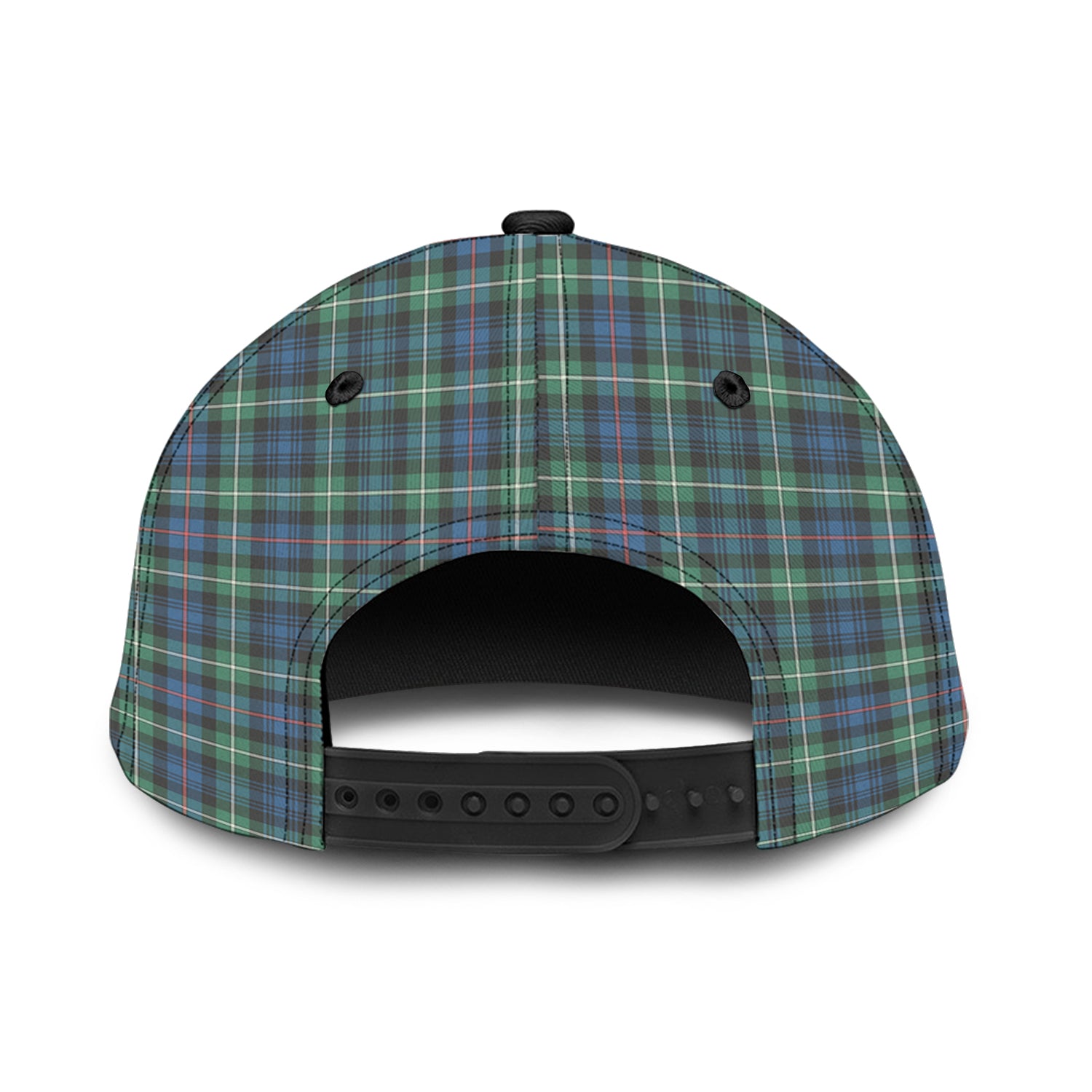 Baillie Ancient Tartan Classic Cap with Family Crest - Tartan Vibes Clothing