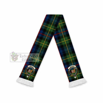 Baillie (Bailey) Tartan Ruffneck Scarf with Family Crest - Tartan Vibes Clothing