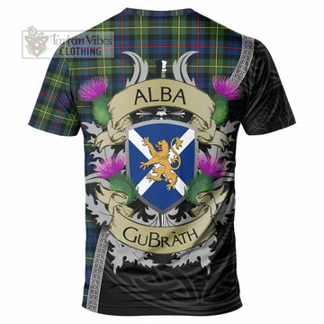 Baillie (Bailey) Tartan Family Crest T-Shirt Lion Rampant Royal Thistle Shield Celtic Inspired - Tartan Vibes Clothing