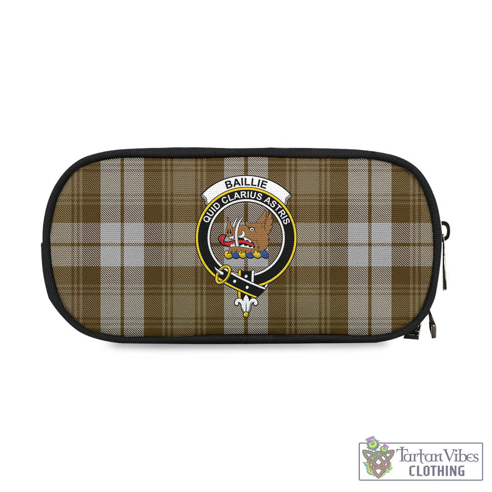 Tartan Vibes Clothing Baillie Dress Tartan Pen and Pencil Case with Family Crest