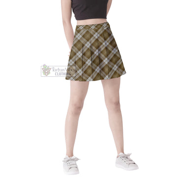 Baillie Dress Tartan Women's Plated Mini Skirt Cross Style