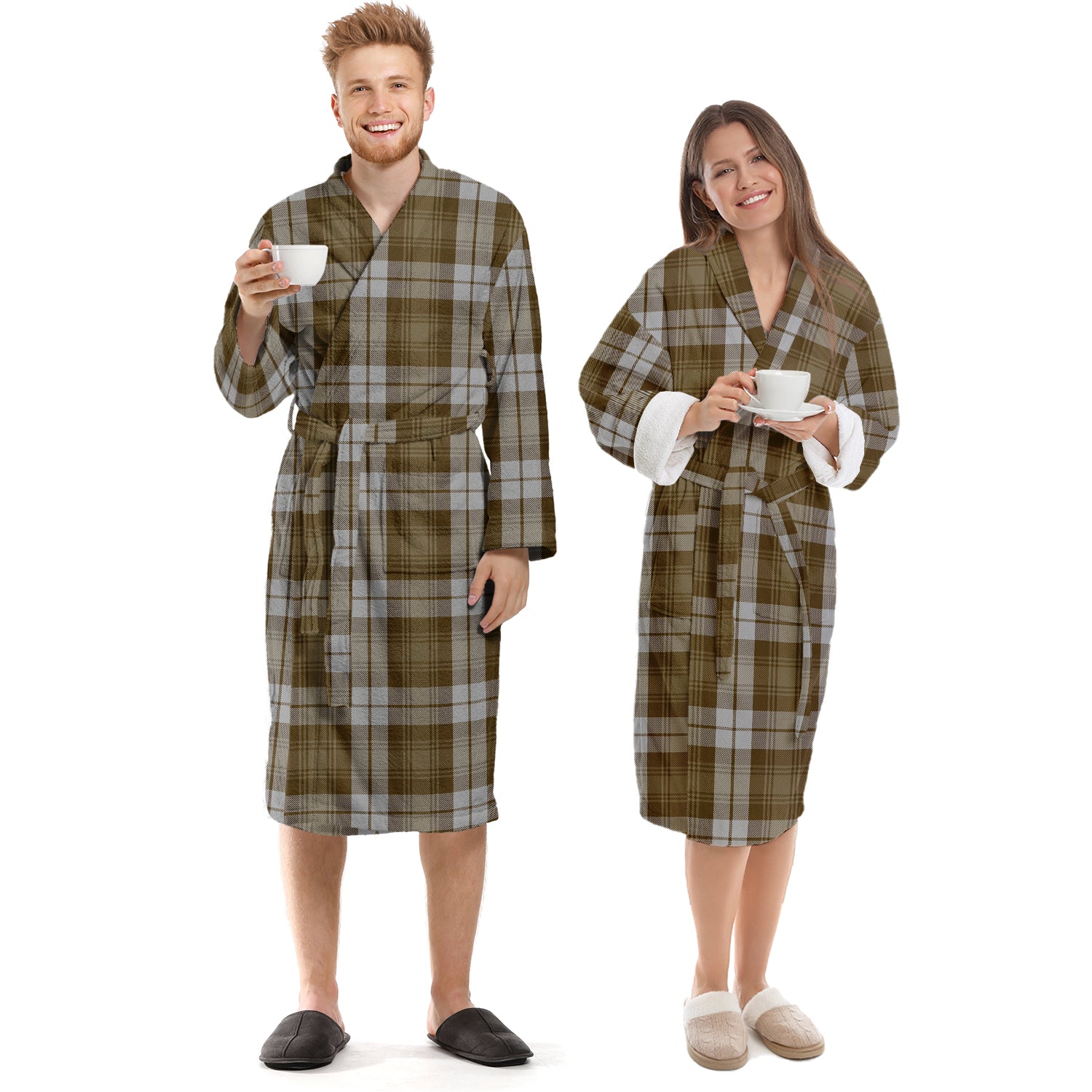 Baillie Dress Tartan Bathrobe Universal Fit - Tartanvibesclothing