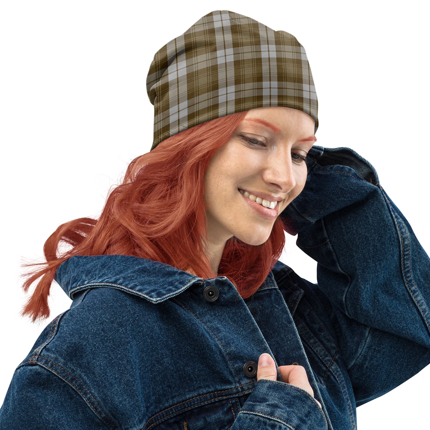 Baillie Dress Tartan Beanies Hat One Size 10.5*10.2 inches - Tartan Vibes Clothing