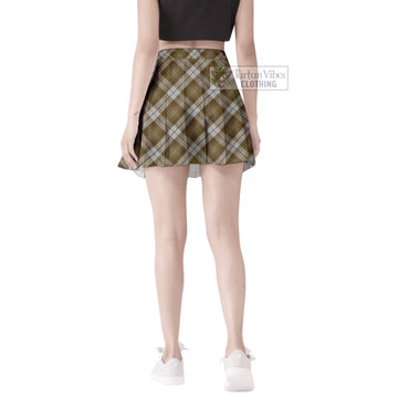 Baillie Dress Tartan Women's Plated Mini Skirt Cross Style