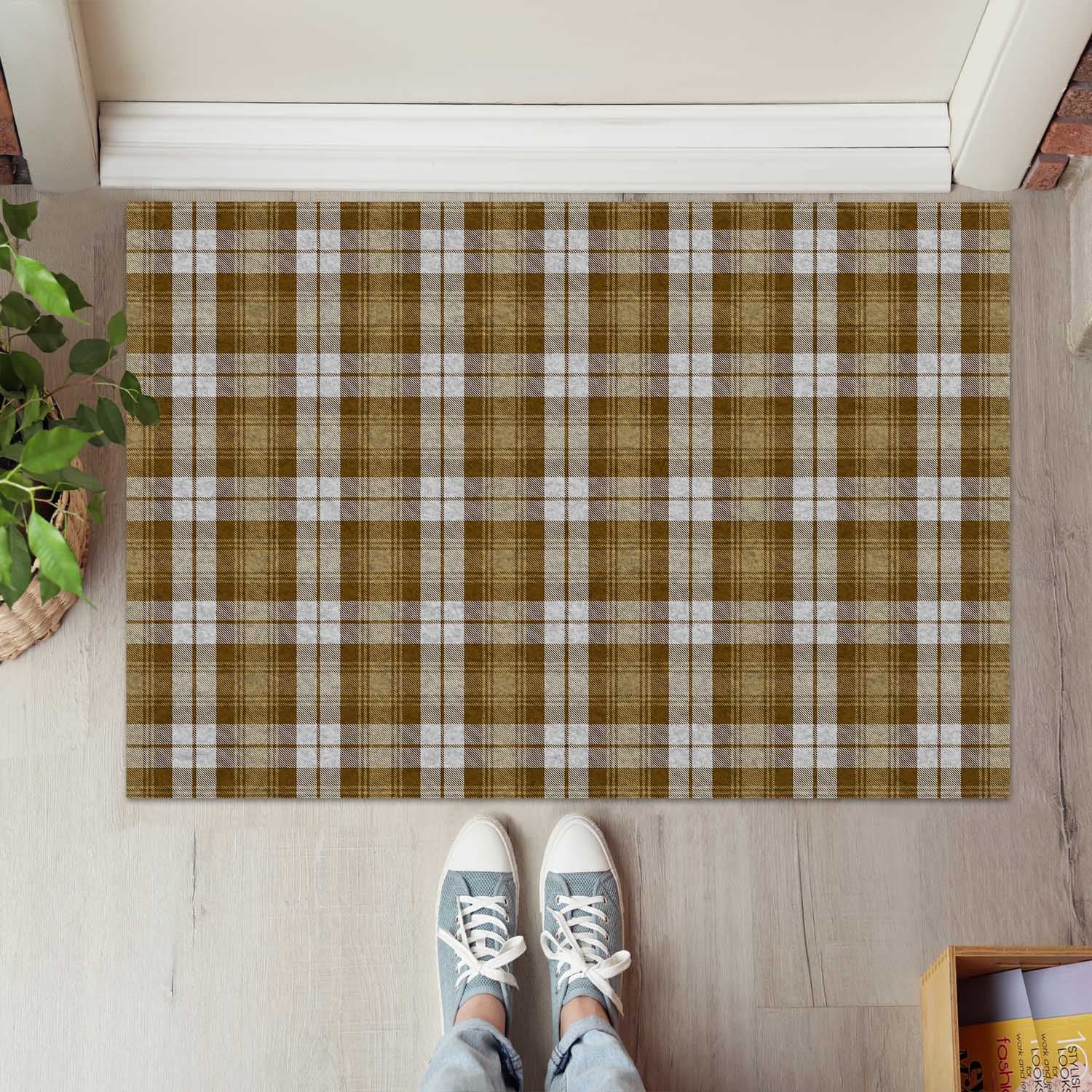 Baillie Dress Tartan Door Mat - Tartanvibesclothing