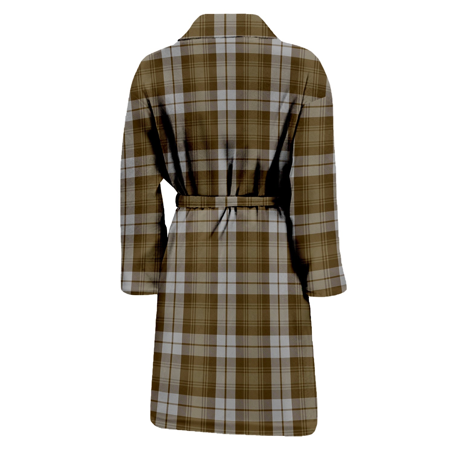 Baillie Dress Tartan Bathrobe with Family Crest - Tartanvibesclothing