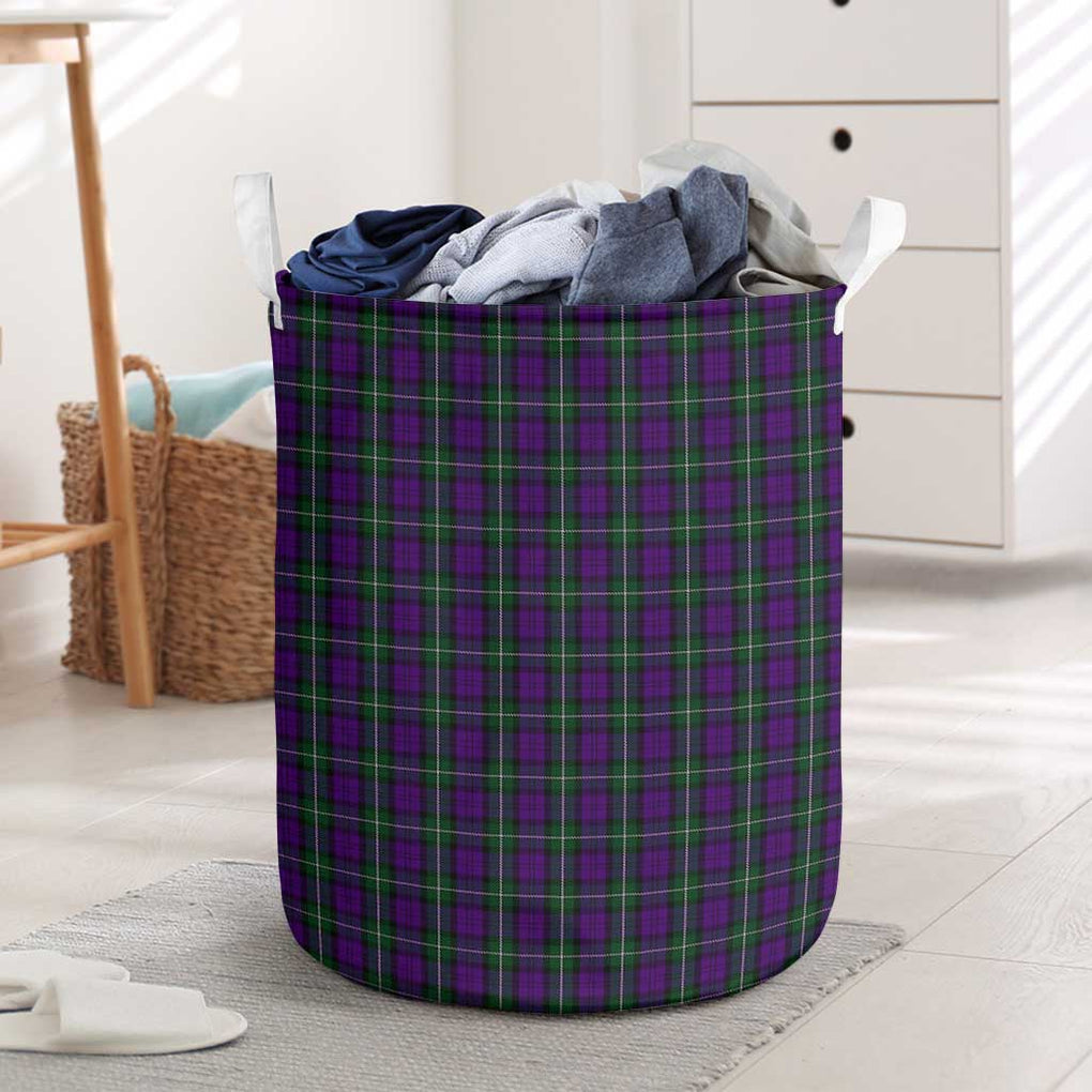 Baillie Highland Society Tartan Laundry Basket One Size - Tartanvibesclothing Shop