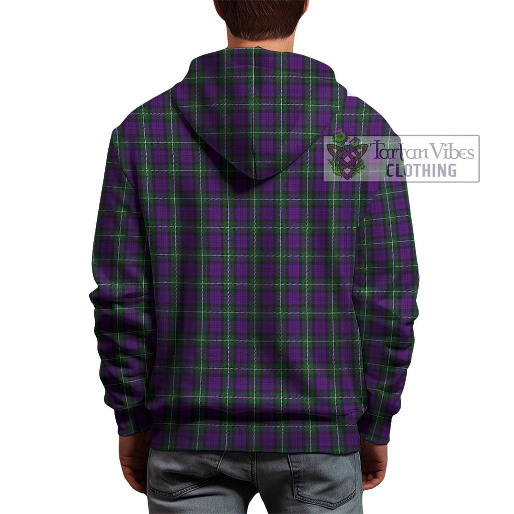 Baillie Highland Society Tartan Hoodie with Family Crest DNA In Me Style - Tartanvibesclothing Shop