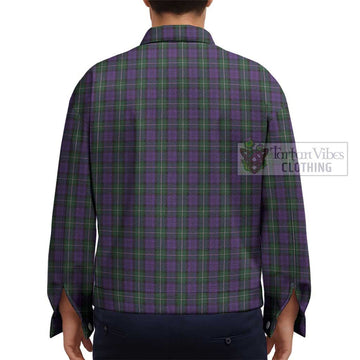 Baillie Highland Society Tartan Unisex Lapel Cotton Jacket