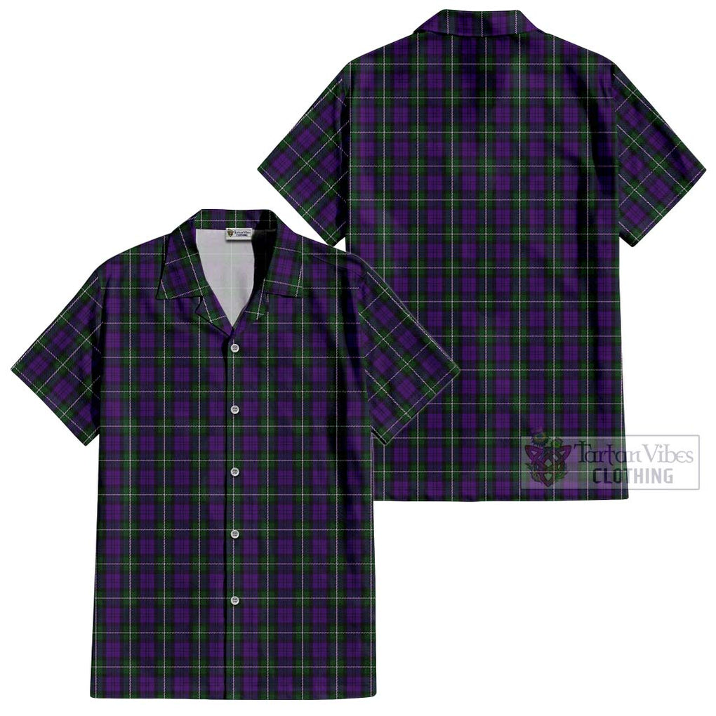 Baillie Highland Society Tartan Cotton Hawaiian Shirt Kid - Tartanvibesclothing Shop