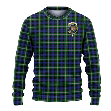 Baillie (Bailey) Tartan Ugly Sweater with Family Crest