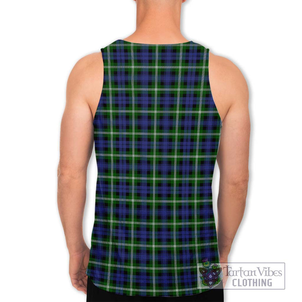 Baillie (Bailey) Tartan Men's Tank Top with Family Crest DNA In Me Style - Tartanvibesclothing Shop