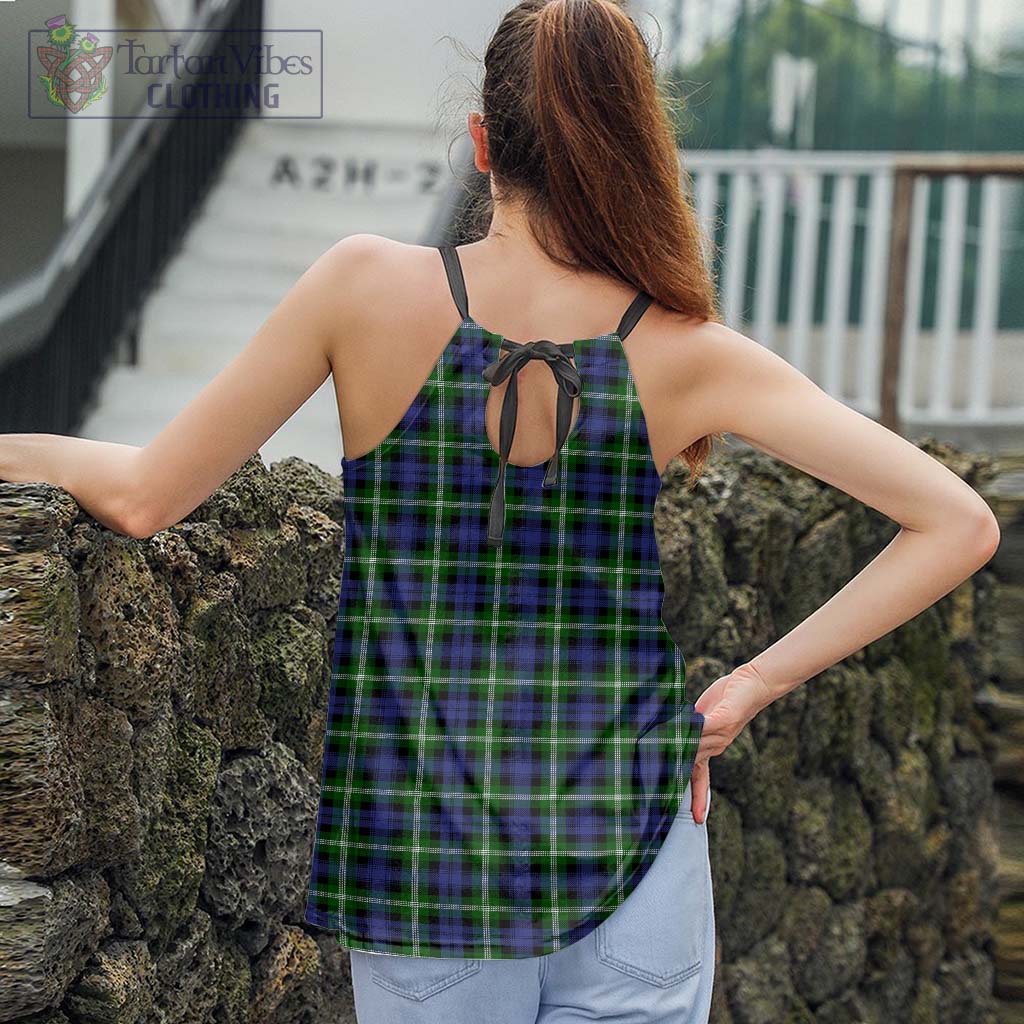 Baillie (Bailey) Tartan Loose Halter Neck Camisole - Tartan Vibes Clothing