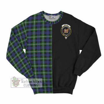 Baillie (Bailey) Tartan Sweatshirt with Family Crest and Half Of Me Style