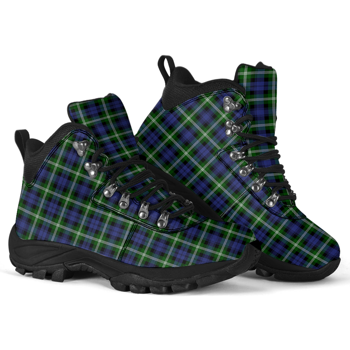 Baillie Modern Tartan Alpine Boots - Tartanvibesclothing