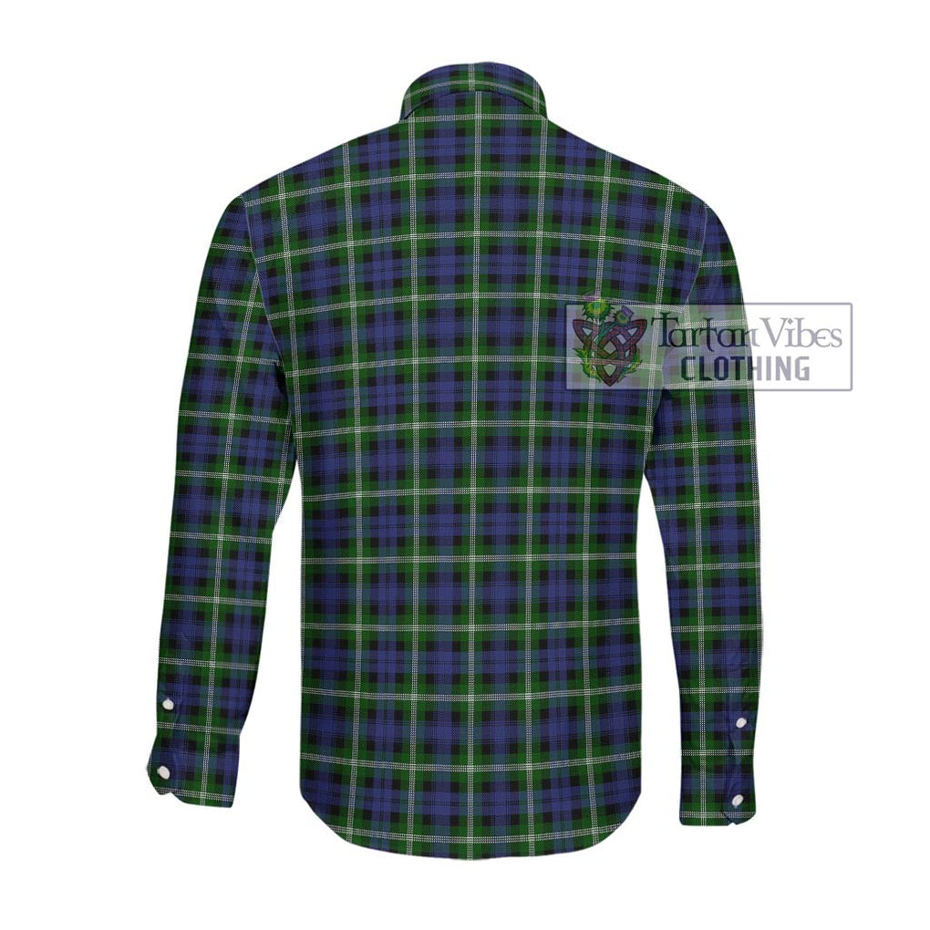 Baillie (Bailey) Tartan Long Sleeve Button Shirt with Family Crest DNA In Me Style - Tartanvibesclothing Shop